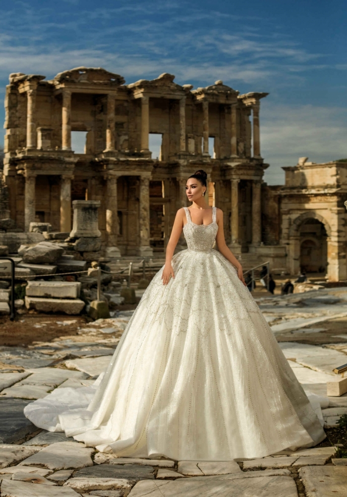 Onyx wedding dress