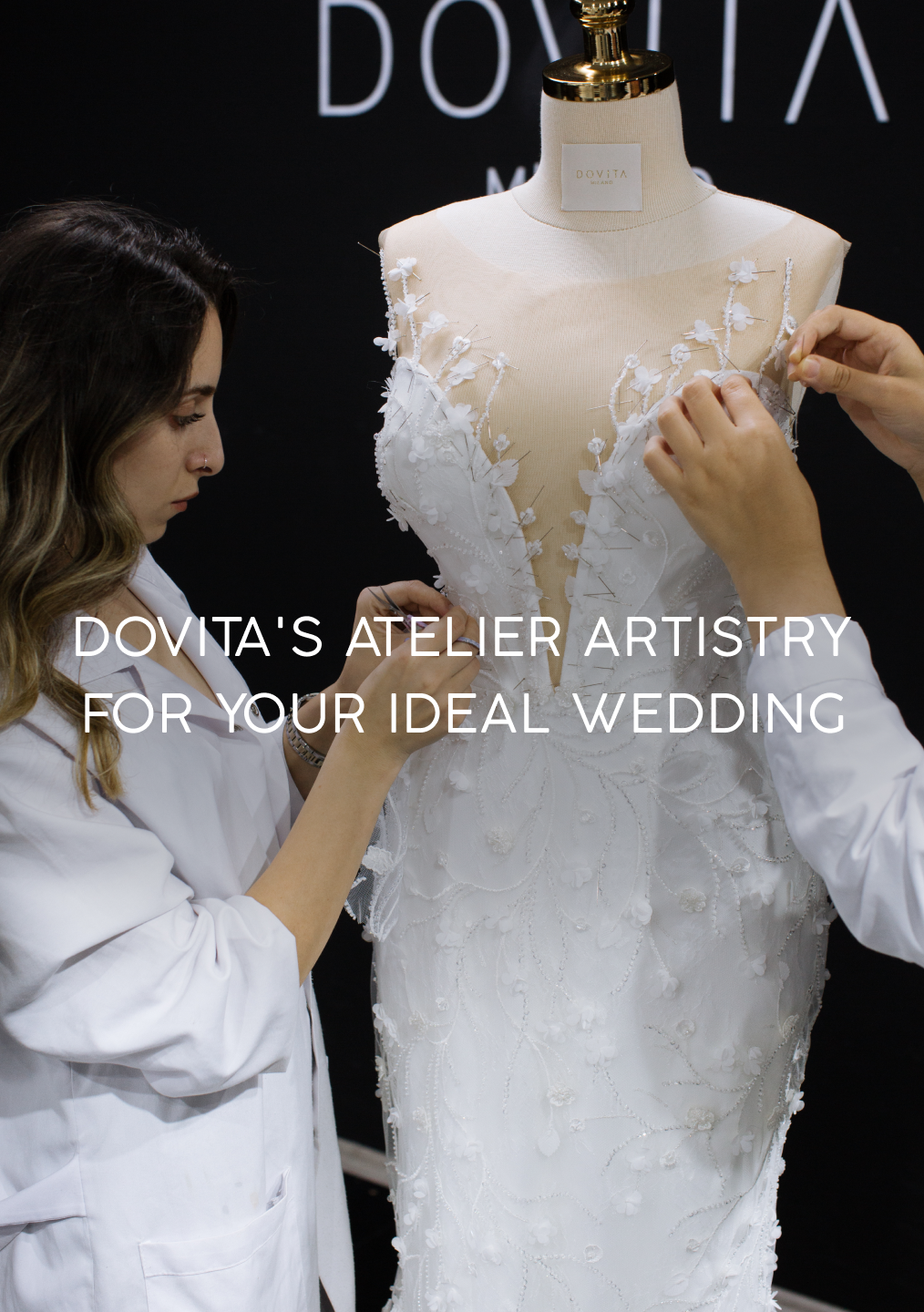 Dovita wedding dress 2024 Milano Atelier