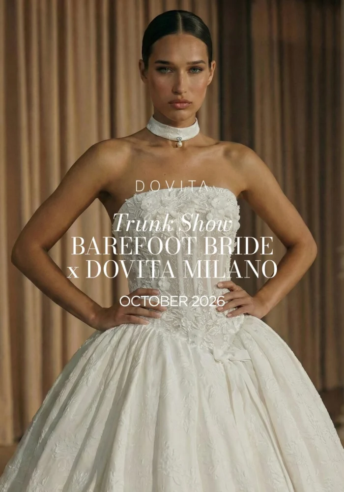 TRUNK SHOW AT BAREFOOT BRIDE